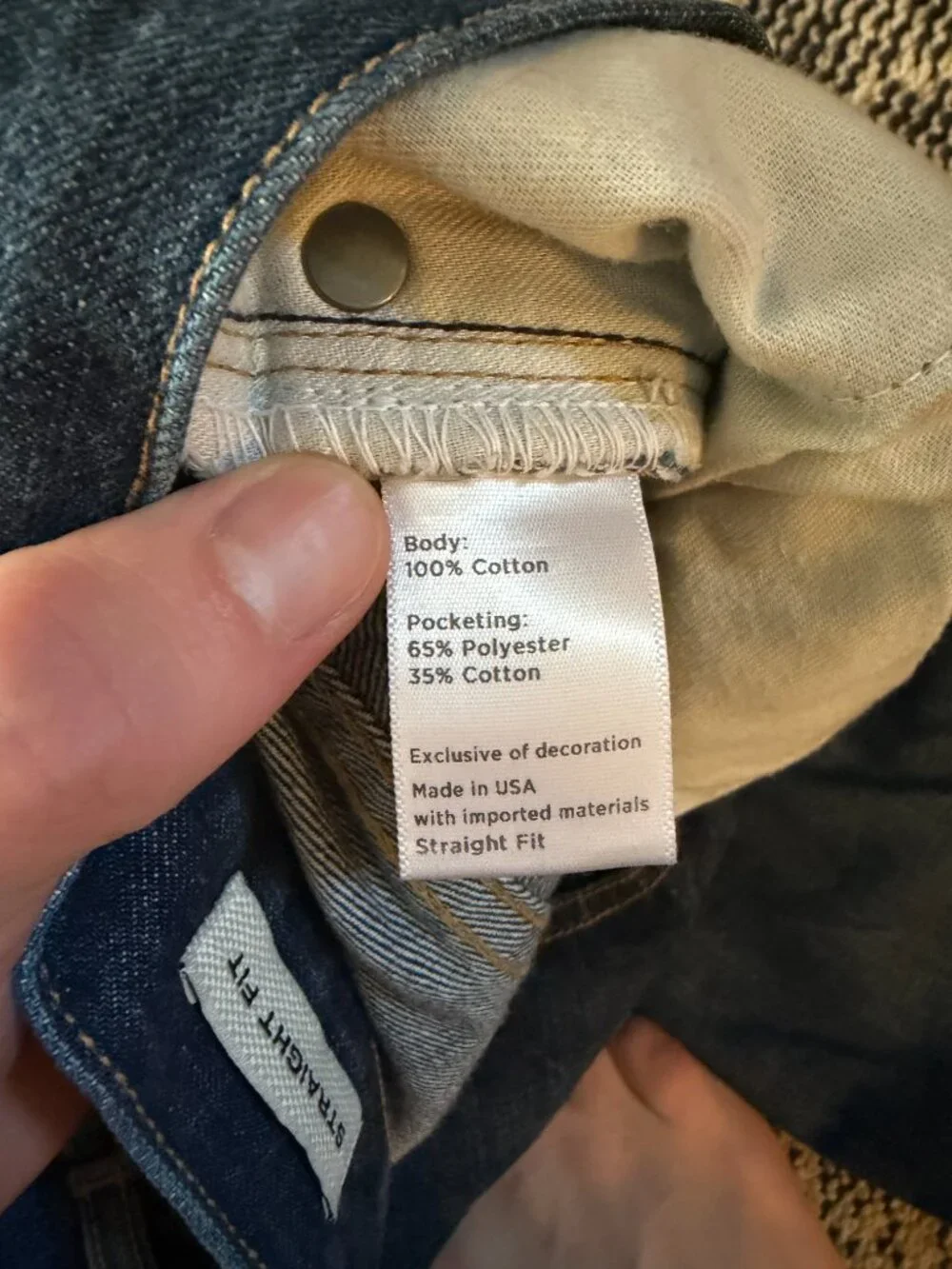 All-American Rigid Denim Straight Jean - Flint and Tinder